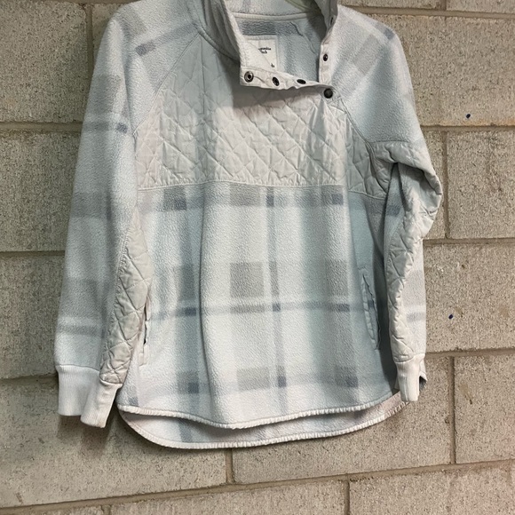 ❌SOLD❌Abercrombie and Fitch button neck fleece! - Picture 2 of 4